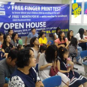Finger Print Test di Saint Monica Kelapa Gading