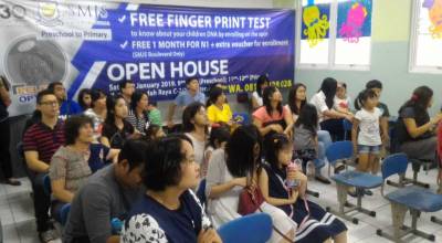 Finger Print Test di Saint Monica Kelapa Gading